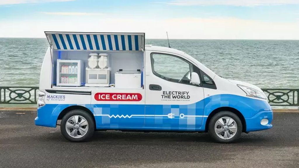 Nissan-მა ნაყინის ფურგონი დაამზადა