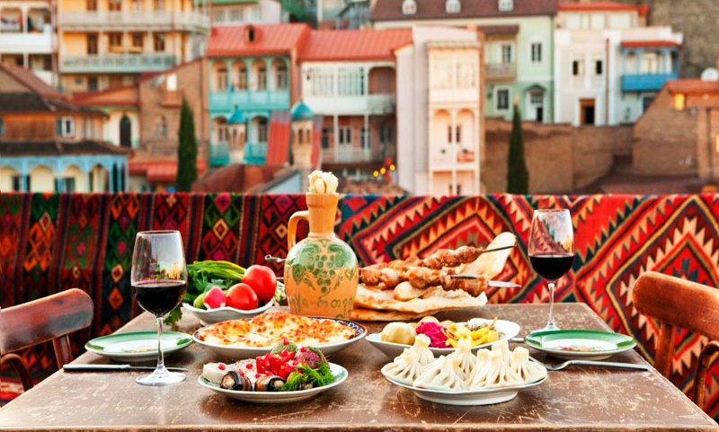 Georgian national cuisine