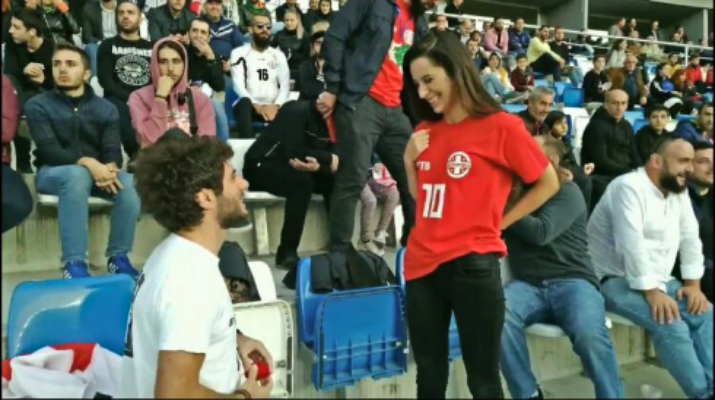 ყველაზე მნიშვნელოვანი გოლი: ხელის თხოვნა დინამოს სტადიონზე [ვიდეო]