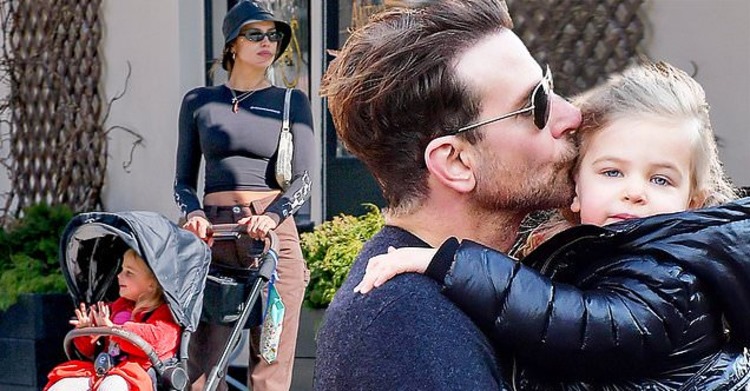 ბრედლი კუპერისა და მისი ქალიშვილის ემოციური გამომშვიდობება