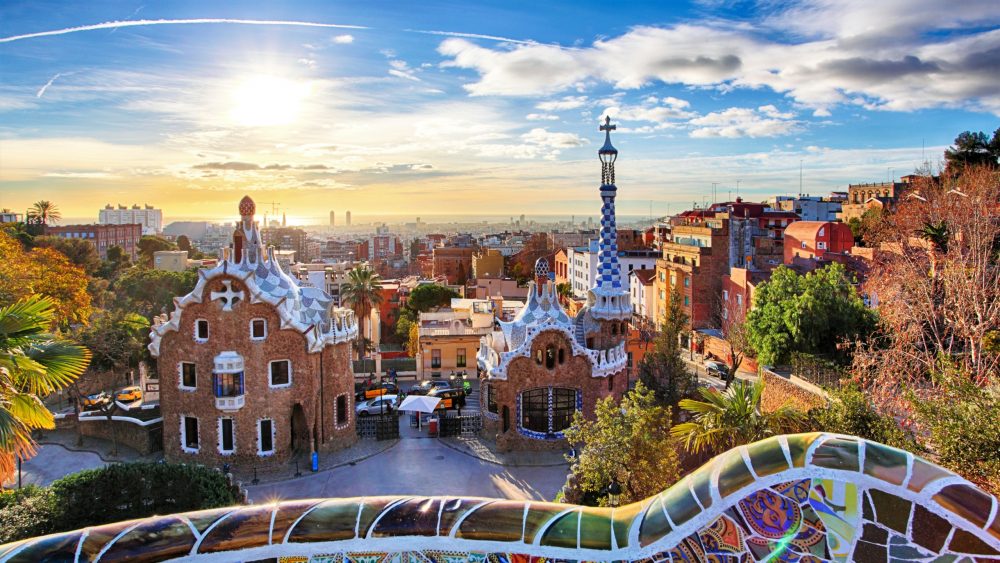 Barcelona - Park Guell, Spain