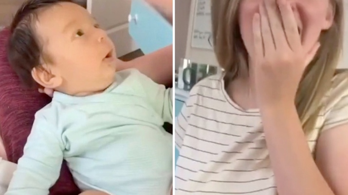 ვიდეო: როგორ იმეორებს ორი თვის ბავშვი დედის ფრაზას “მე შენ მიყვარხარ”