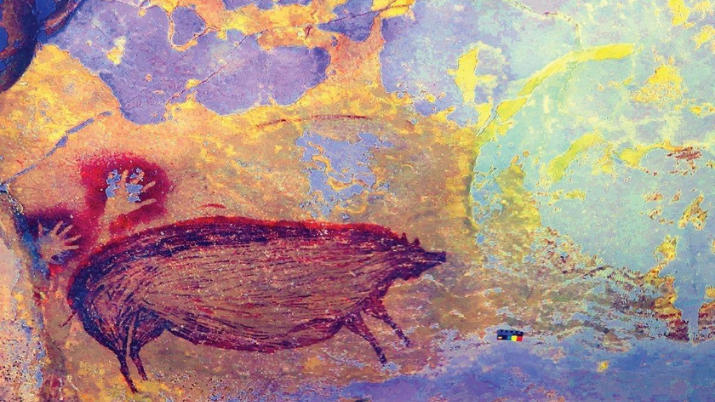 მხატვრობა 45 000 წლის წინ – ინდონეზიაში ცხოველის უძველესი გამოსახულება აღმოაჩინეს