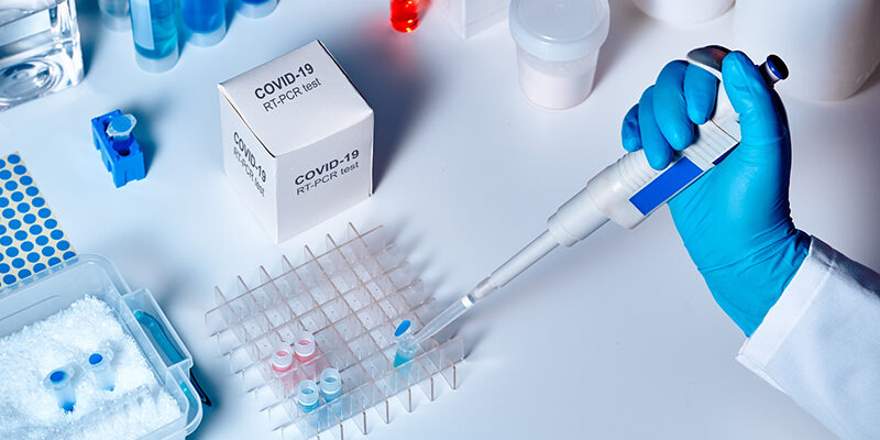 Novel coronavirus 2019 nCoV pcr diagnostics kit. This is RT-PCR kit to detect presence of 2019-nCoV or covid19 virus in clinical specimens. In vitro diagnostic test based on real-time PCR technology