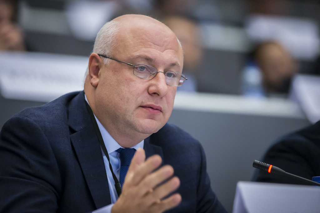 George-Tsereteli-(Georgia)-at-OSCE-PA-Autumn-Mtg,-Geneva,-5-October-2014
