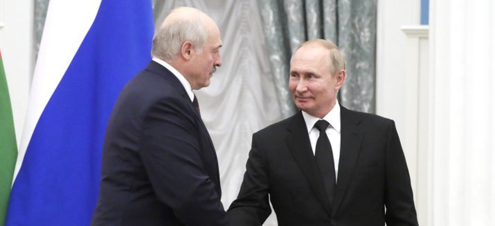 ლუკაშენკო და პუტინი