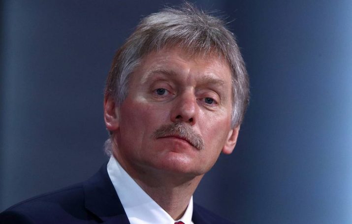 MOSCOW, RUSSIA - DECEMBER 17, 2020: Russia's Presidential Spokesman Dmitry Peskov looks on during the 16th annual end-of-year news conference by Russia's President Vladimir Putin at the World Trade Centre. Sergei Bobylev/TASS

–осси€. ћосква. ѕресс-секретарь президента –‘ ƒмитрий ѕесков во врем€ большой ежегодной пресс-конференции президента –‘ ¬ладимира ѕутина в ÷ентре международной торговли на  расной ѕресне. —ергей Ѕобылев/“ј——