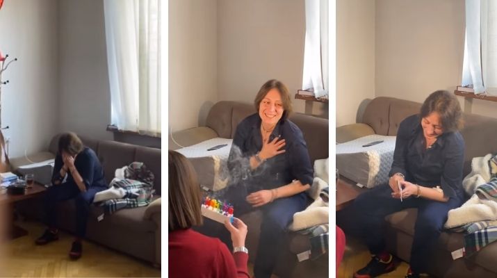 ვიდეო: როგორ მიულოცეს ელენე ხოშტარიას დაბადების დღე ჟურნალისტებმა