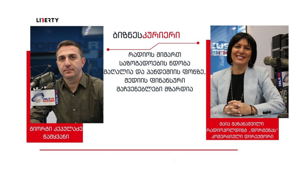 რადიო მსოფლიოში ერთ-ერთ ყველაზე სანდო მედიად დასახელდა – როგორი იყო პანდემია რადიობაზრისთვის და რა მოლოდინი აქვს სექტორს 2022 წლისთვის / “ბიზნესკურიერის” პოდკასტი