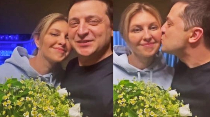 “მე და ჩემი ცოლი ამ ვიდეოს ასე უბრალოდ არ ვიღებთ” – ზელენსკი მეუღლესთან ერთად გადაღებულ ემოციურ ვიდეოს აქვეყნებს