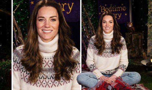 Kate-Middleton-wearing-a-179-Holland-Cooper-jumper-while-reading-a-CBeebies-Bedtime-Story-1562195