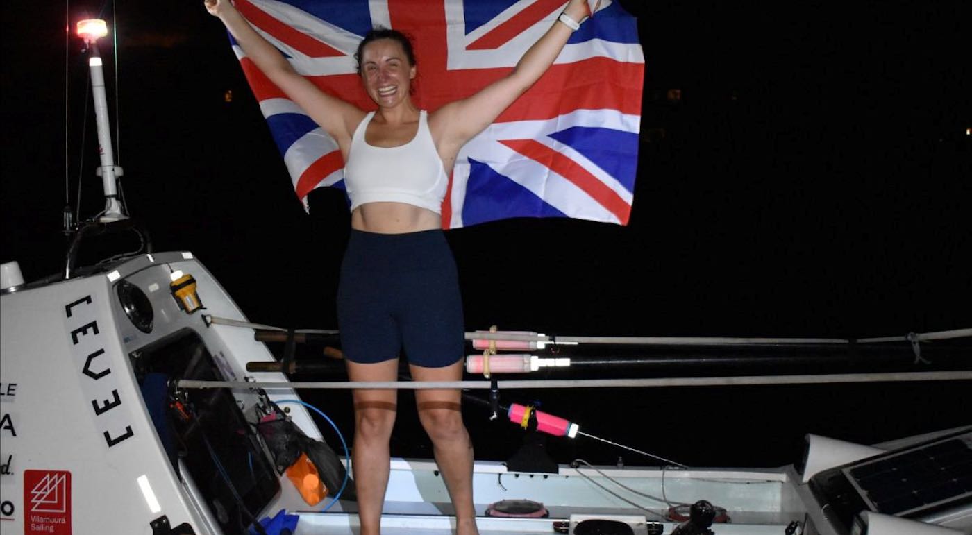 Victoria Evans, 35, has spent 40 days at sea on her seven metre-long rowing boat called True Blue. See SWNS story SWLErow; A British woman has set a new world record for the fastest ever female solo row across the Atlantic. Victoria Evans, 35, has spent 40 days at sea on her seven metre-long rowing boat called True Blue to raise money for the UK charity Women in Sport. In total, Victoria rowed 2,559 nautical miles in a world-record time of 40 days and 19 hours, smashed the previous record of 49 days and 7 hours. Some days she notched up more than 80 nautical miles in 24 hours. Victoria, who had never rowed before, spent three years training for the challenge, gaining the required qualifications and preparing to get seaworthy. She set off from Tenerife on February 11 and landed in Port St Charles, Barbados in the early hours of this morning (Thurs). London based lawyer Victoria, originally from Huddersfield, West Yorks., spent her birthday on the boat during the challenge.