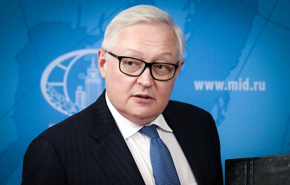MOSCOW, RUSSIA - MAY 18, 2020: Russia's Deputy Foreign Minister Sergei Ryabkov seen after giving an online lecture for students of the Moscow State Institute of International Relations (MGIMO University). Russian Foreign Ministry Press Office/TASS

–осси€. ћосква. «аместитель министра иностранных дел –‘ —ергей –€бков после онлайн-лекции дл€ студентов ћ√»ћќ. ѕресс-служба ћинистерства иностранных дел –‘/“ј——