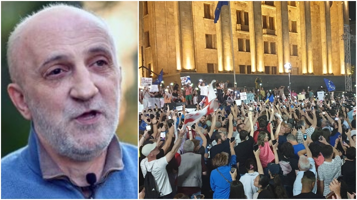 გია ხუხაშვილი: ერთადერთი სწორი ტაქტიკა დღეს არის ბიძინას კულისებიდან გამოსვლის იძულება და შესაბამისად, საკუთარი პასუხისმგებლობის აღიარება, ღარიბაშვილის გადადგომით არაფერი იცვლება
