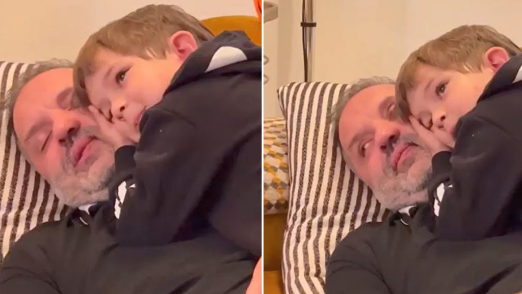 ვიდეო: „ალე, ბაბალე, ვინ უყვარს ბაბუს? – მამულიჩა შვილიშვილს ესიყვარულება