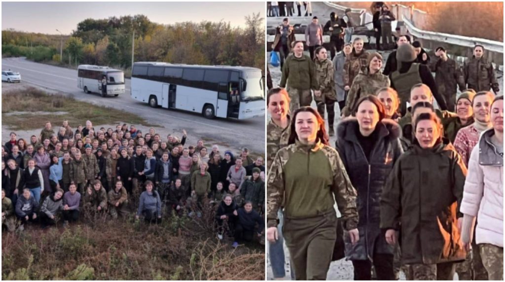 “ტყვეობაში იყვნენ დედები და ქალიშვილები.. განსაკუთრებით ემოციური იყო” – უკრაინამ ოკუპანტების ტყვეობიდან 108 ქალი გაათავისუფლა