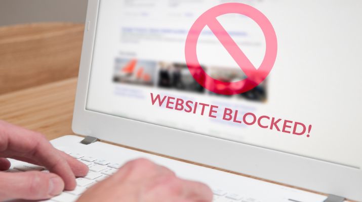 website block