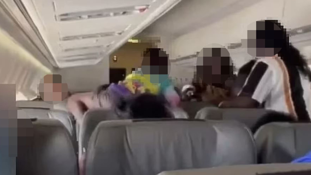 Four passengers have been arrested following two alleged mid-air brawls that prompted an emergency landing during a flight from Cairns.

https://www.news.com.au/travel/travel-updates/incidents/passengers-arrested-after-wild-midair-brawl/news-story/eb1d23f5f8b2d08cbb7e131a692fbb11
https://twitter.com/fulovitboss/status/1649025515783884801

Australian Federal Police (AFP) and NT Police confirmed charges were laid during an unnamed flight from Queensland to the Northern Territory on Thursday evening.

âThe AFP was called to attend an incident on a flight from Cairns to Groote Eylandt, which had caused the flight to be turned around, on Thursday, April 20,â an AFP spokesperson told news.com.au in a statement.

In a video of part of the incident, a group of rowdy passengers can be seen standing near the aisle where one of them allegedly raises a bottle above their head seemingly to strike another passenger.

âA female passenger was removed and charged with disorderly behaviour on an aircraft, common assault and failing to comply with safety instructions by cabin crew,â the spokesperson said.

When the flight took off again, the same group of unruly passengers allegedly started arguing again, resulting in a fight and internal window being smashed.

When the plane landed in Alyangula on Groote Eylandt, off the east coast of Northern Territory, three passengers were then arrested by NT police.

A man, 23, was charged with intentionally endangering the safety of others, aggravated assault, damage to property, disorderly behaviour in a public place, and contravening a domestic violence order.
When the first alleged incident broke out, it prompted the flight to turn back to Queensland where a woman was charged.