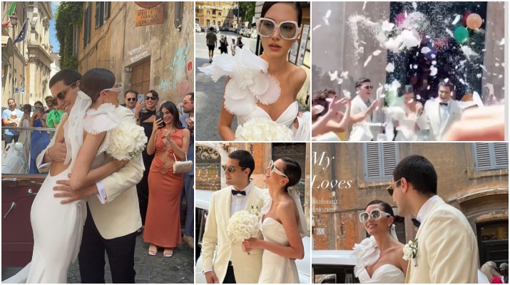 Photo, video: Tako Natsvlishvili got married - beautiful shots from the wedding that took place in Italy