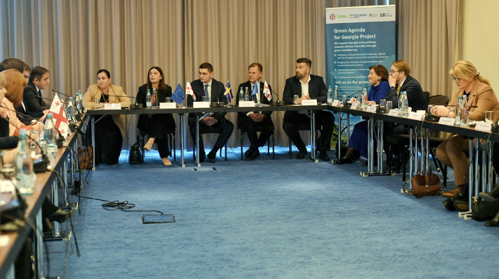 პროექტი „მწვანე დღის წესრიგი“ – საქართველოს ნაბიჯი მდგრადობისა და ევროკავშირში ინტეგრაციისკენ