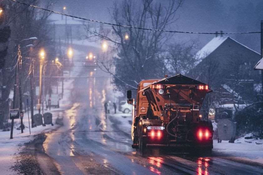 თბილისის შემოერთებულ ტერიტორიებზე გზები გაიწმინდა