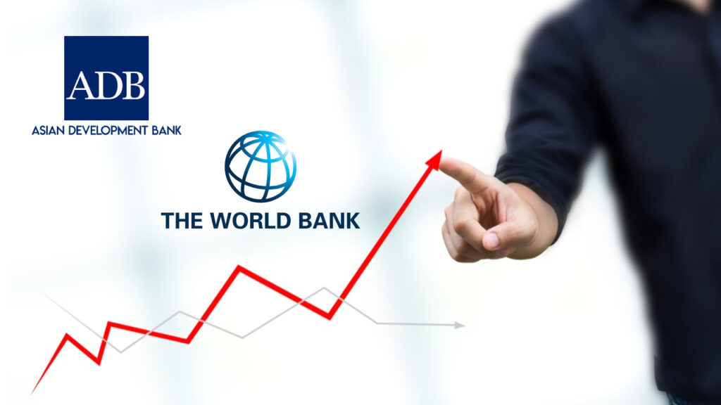 აზიის განვითარების ბანკის პროგნოზით, 2024 წელს საქართველოს ეკონომიკა 5%-ით, მსოფლიო ბანკის თანახმად კი 5.2%-ით გაიზრდება
