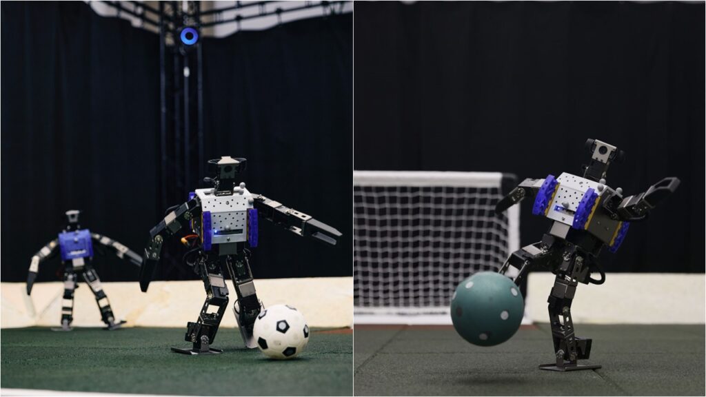 ვიდეო: ნახეთ ჰუმანოიდი რობოტი, რომელიც ფეხბურთს თამაშობს