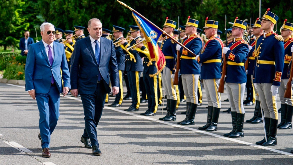 საქართველოს თავდაცვის მინისტრი ოფიციალური ვიზიტით რუმინეთში იმყოფება