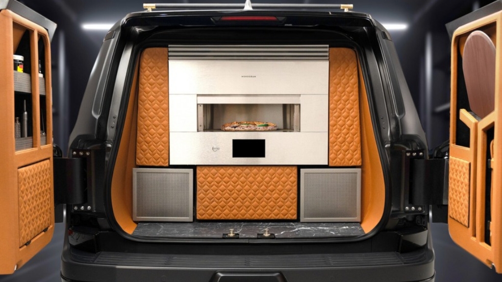 ფოტო: ახალი Lexus GX, რომელშიც პიცის გამოცხობაა შესაძლებელი