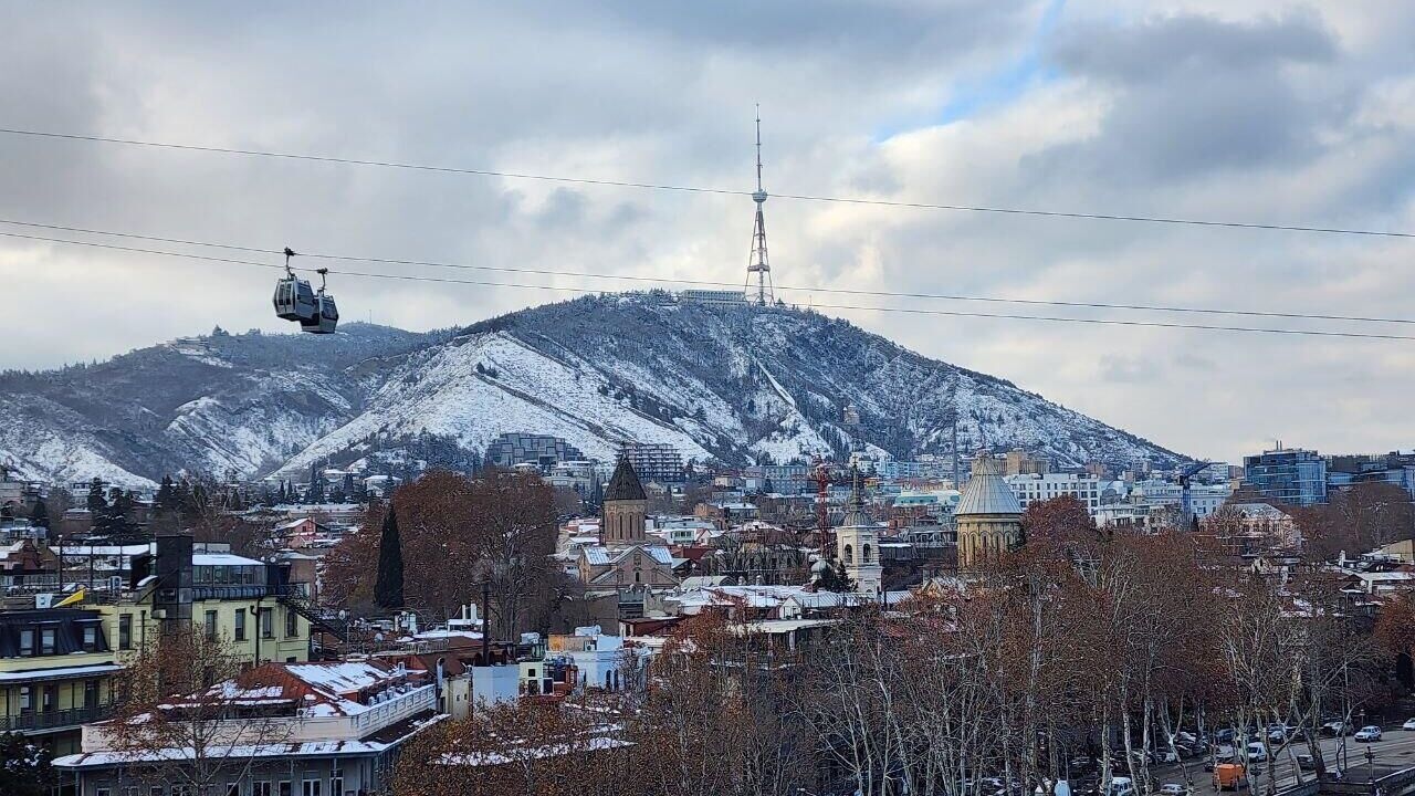 თოვლიანი თბილისი