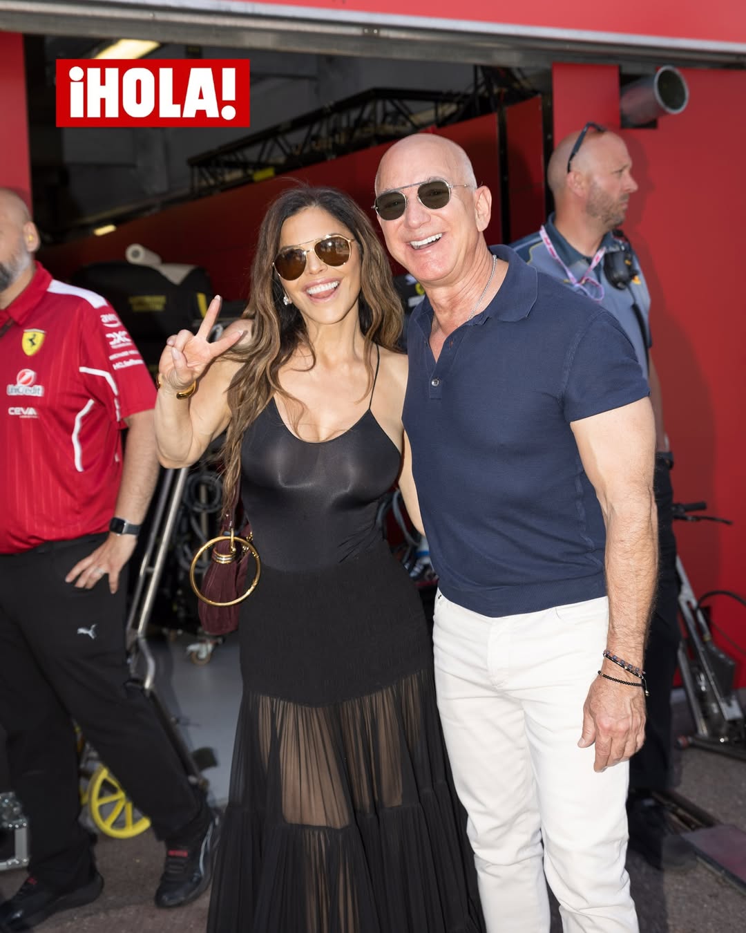 Lauren Sanchez brought her beloved fashion sense to the Monaco Grand Prix on Sunday, turning heads as she strolled through the pit lane in a sheer black gown. The 55-year-old was spotted walking hand-in-hand with fia