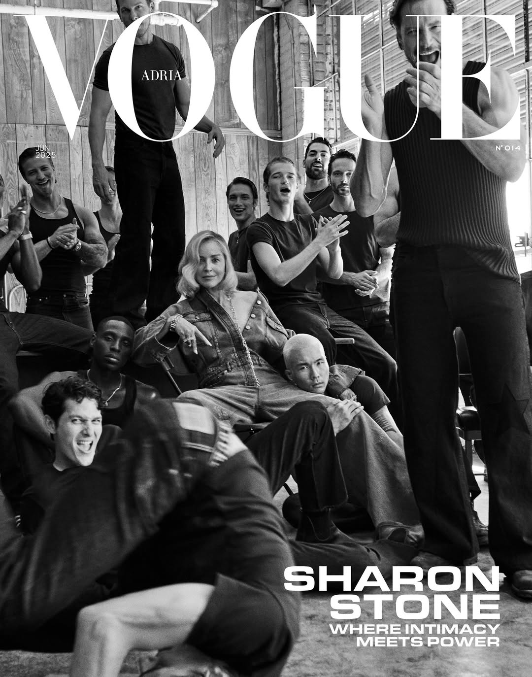The new issue of Vogue Adria celebrates the body, touch, energy, and freedom. Gracing the cover is none other than the legendary femme fatale @sharonstone —an iconic choice when speaking of liberty and authenticity. This issue