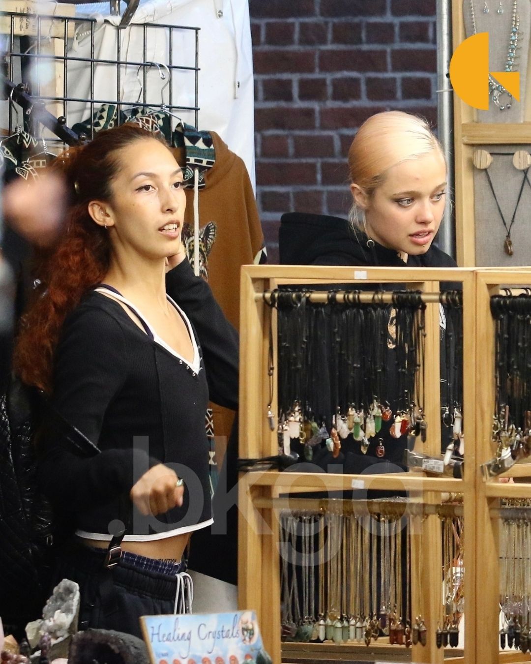 #ShilohJolie sports a mouth piercing while out with rumored girlfriend Keoni Rose, shopping for (1)