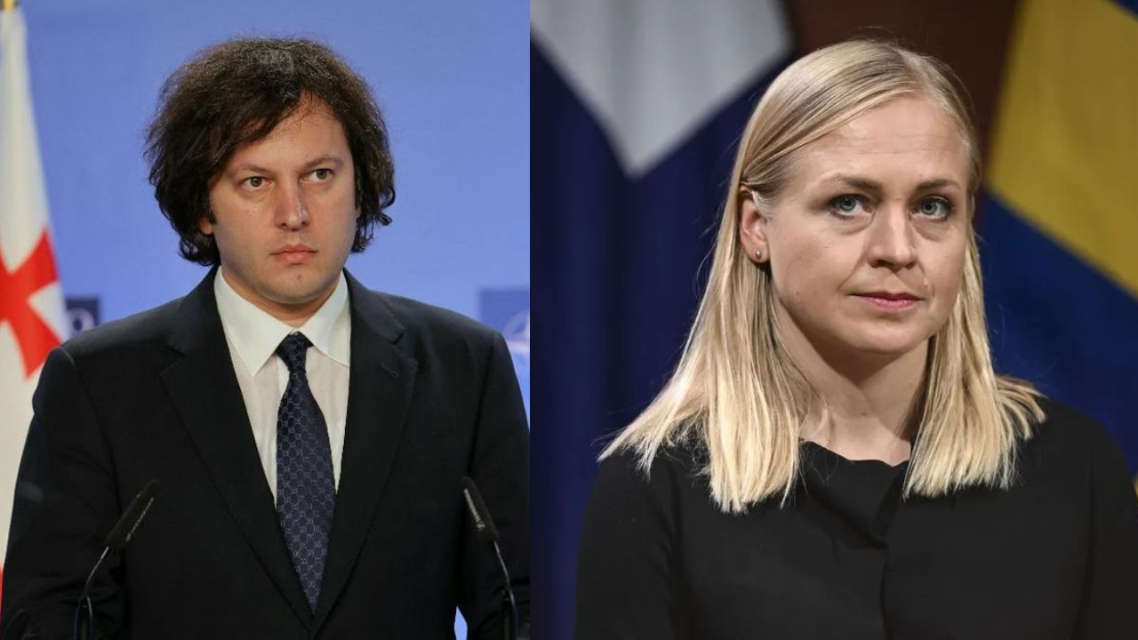 ირაკლი კობახიძე, ელინა ვალტონენი