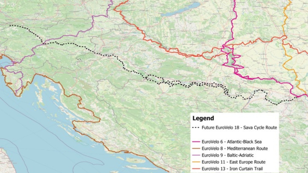 ახალი ველომარშრუტი, რომლის სიგრძეც ათას კილომეტრზე მეტია, სამხრეთ ევროპის ოთხ ქვეყანას გააერთიანებს
