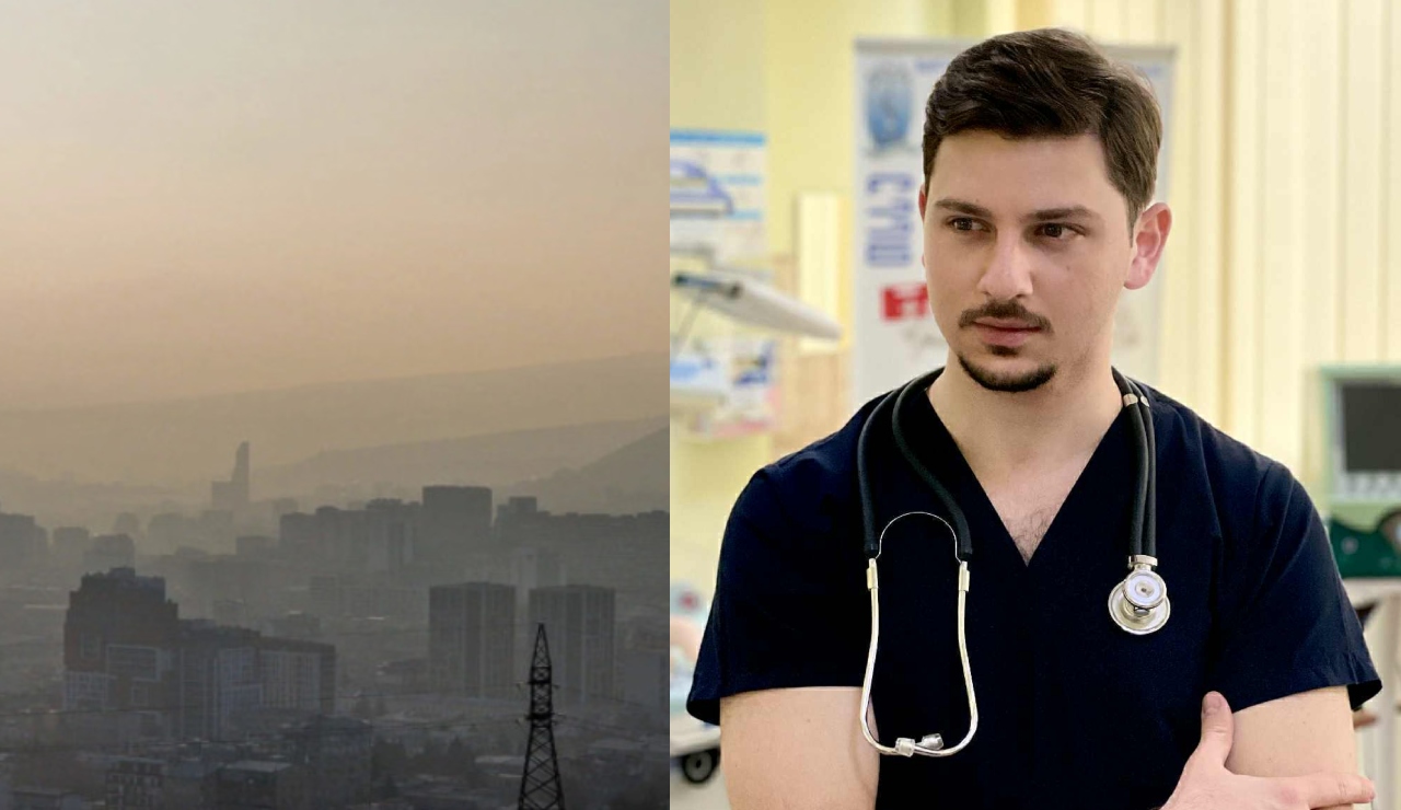 პედიატრი ჰაერის დაბინძურებაზე