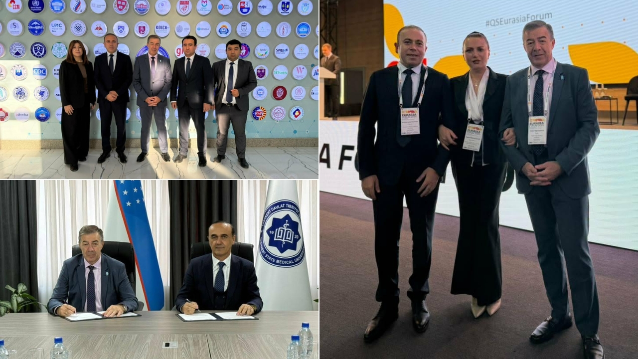 თბილისის სახელმწიფო სამედიცინო უნივერსიტეტის რექტორის ოფიციალური ვიზიტი ევრაზიის უმაღლესი განათლების ფორუმზე