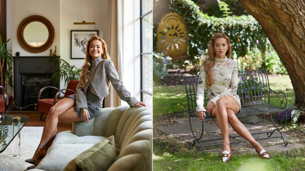 რიტა ორას ვიქტორიანული სასახლე ლონდონში ვინტაჟური ავეჯითა და  გამწვანებული ბაღით