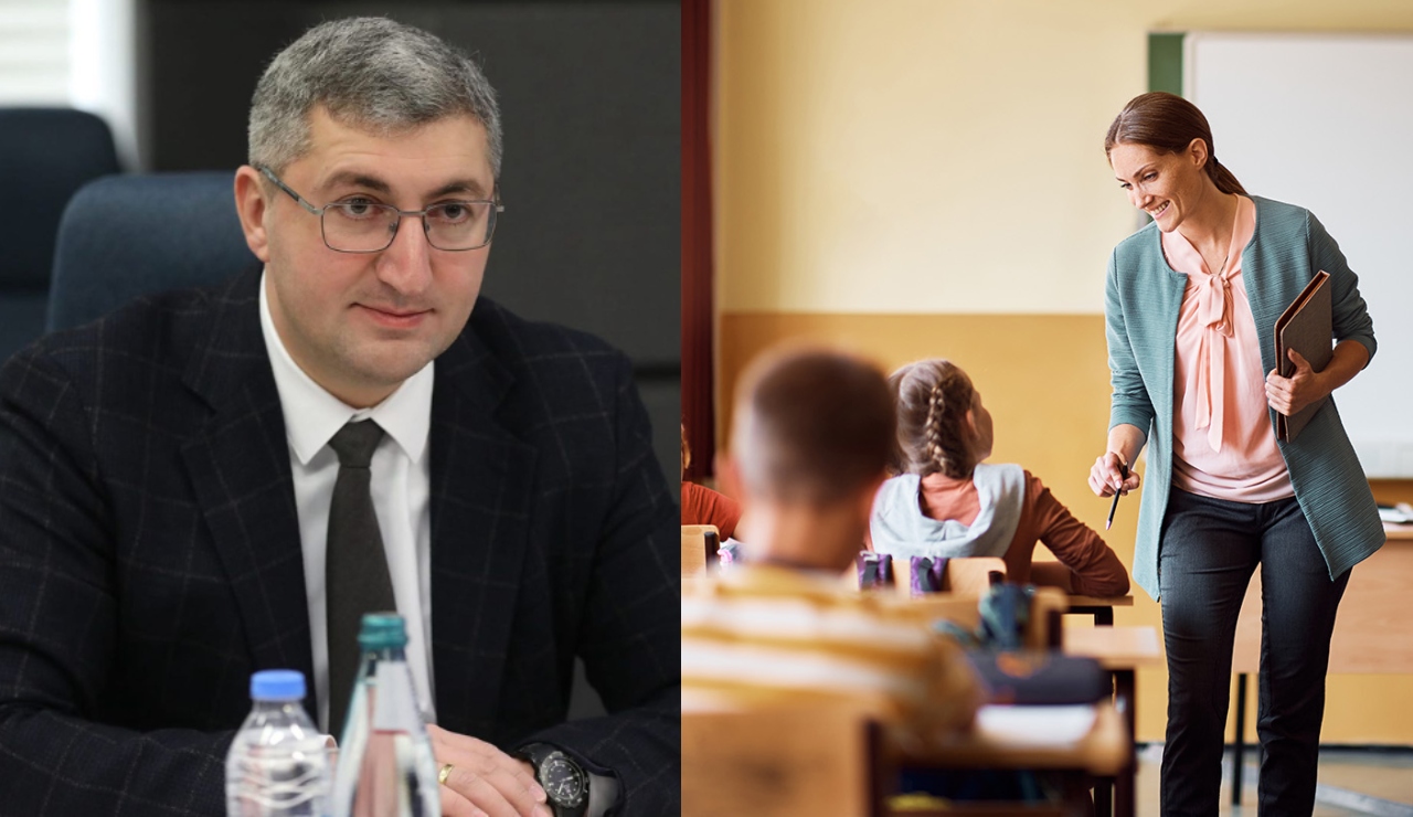 ფინანსთა მინისტრის მოადგილე მასწავლებლების ხელფასზე