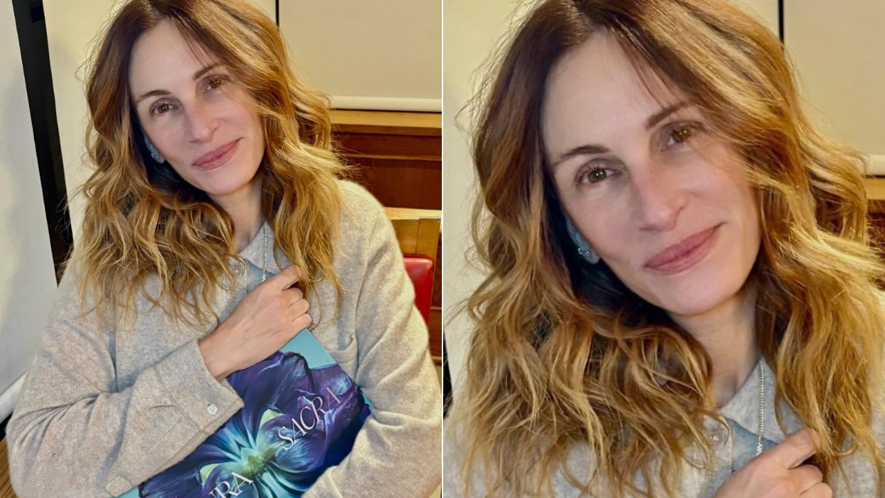 „20 წლით ახალგაზრდულად გამოიყურება“ - 58 წლის ჯულია რობერტსი მაკიაჟის გარეშე გამოჩნდა