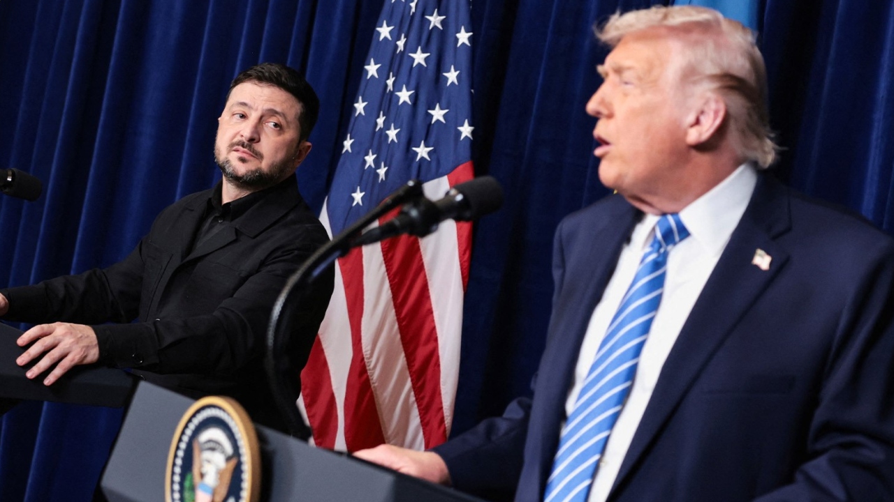 დონალდ ტრამპი ვოლოდიმირ ზელენსკი