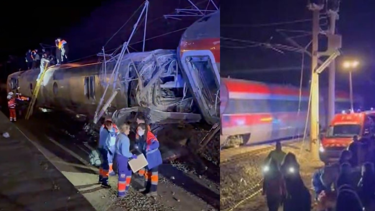 ჩქაროსნული მატარებლსი შეჯახება