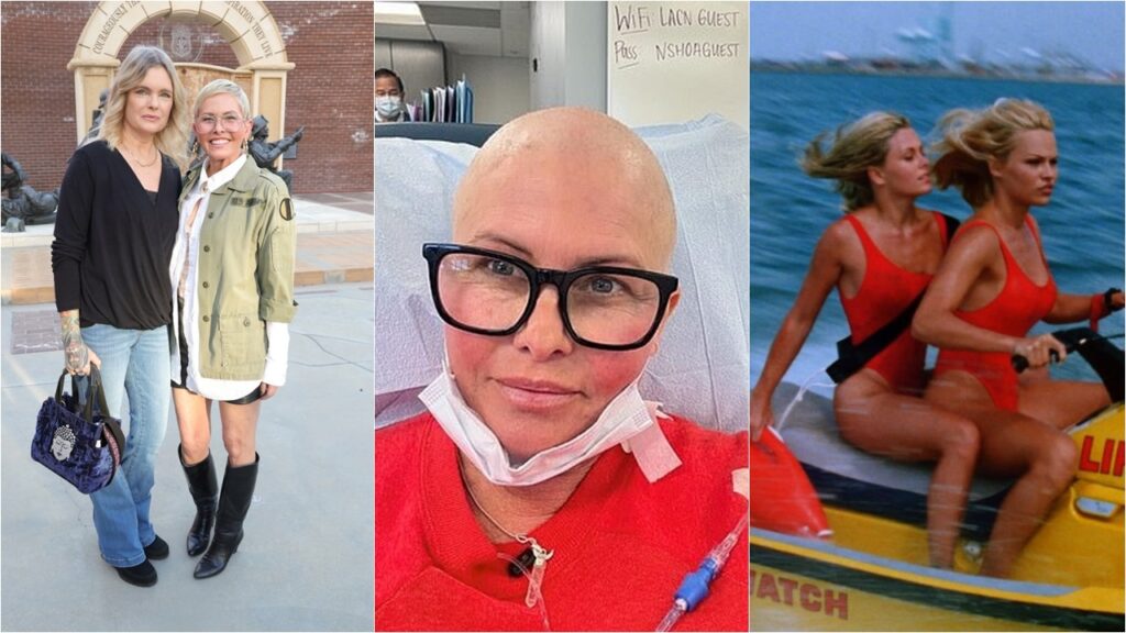 მეორე სტადიის ძუძუს კიბო და წარსული დიდება – „მაშველების“ ვარსკვლავები, ნიკოლ ეგერტი და ერიკა ელენიაკი ერთმანეთს წლების შემდეგ შეხვდნენ