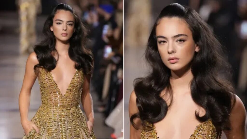 მონიკა ბელუჩის ულამაზესი ქალიშვილი პოდიუმზე – ულამაზესმა დევა კასელმა „ელი სააბის” ჩვენება დახურა