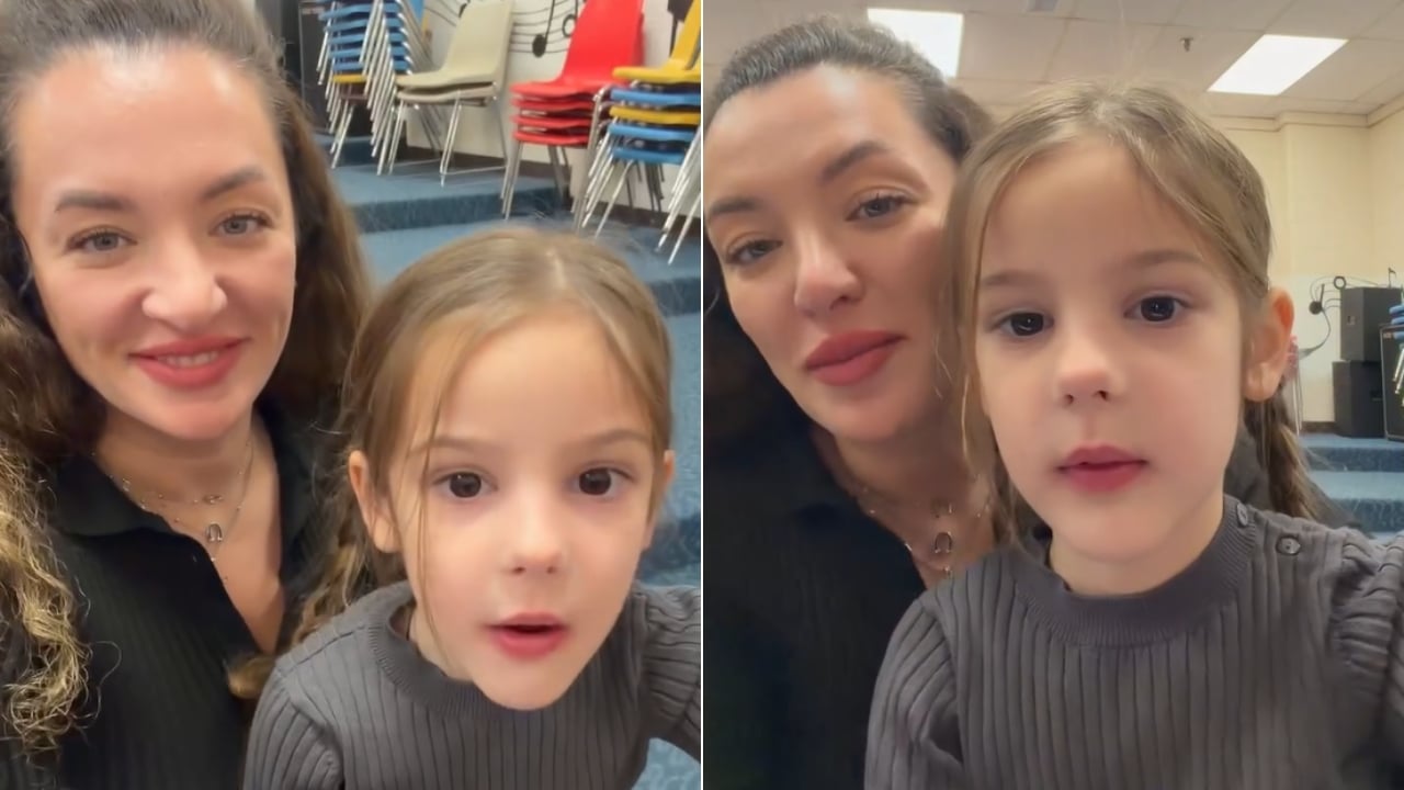 ნინი შერმადინი მოწაფესთან ერთად