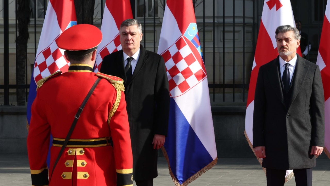 ხორვატიის პრეზიდენტის ვიზიტი