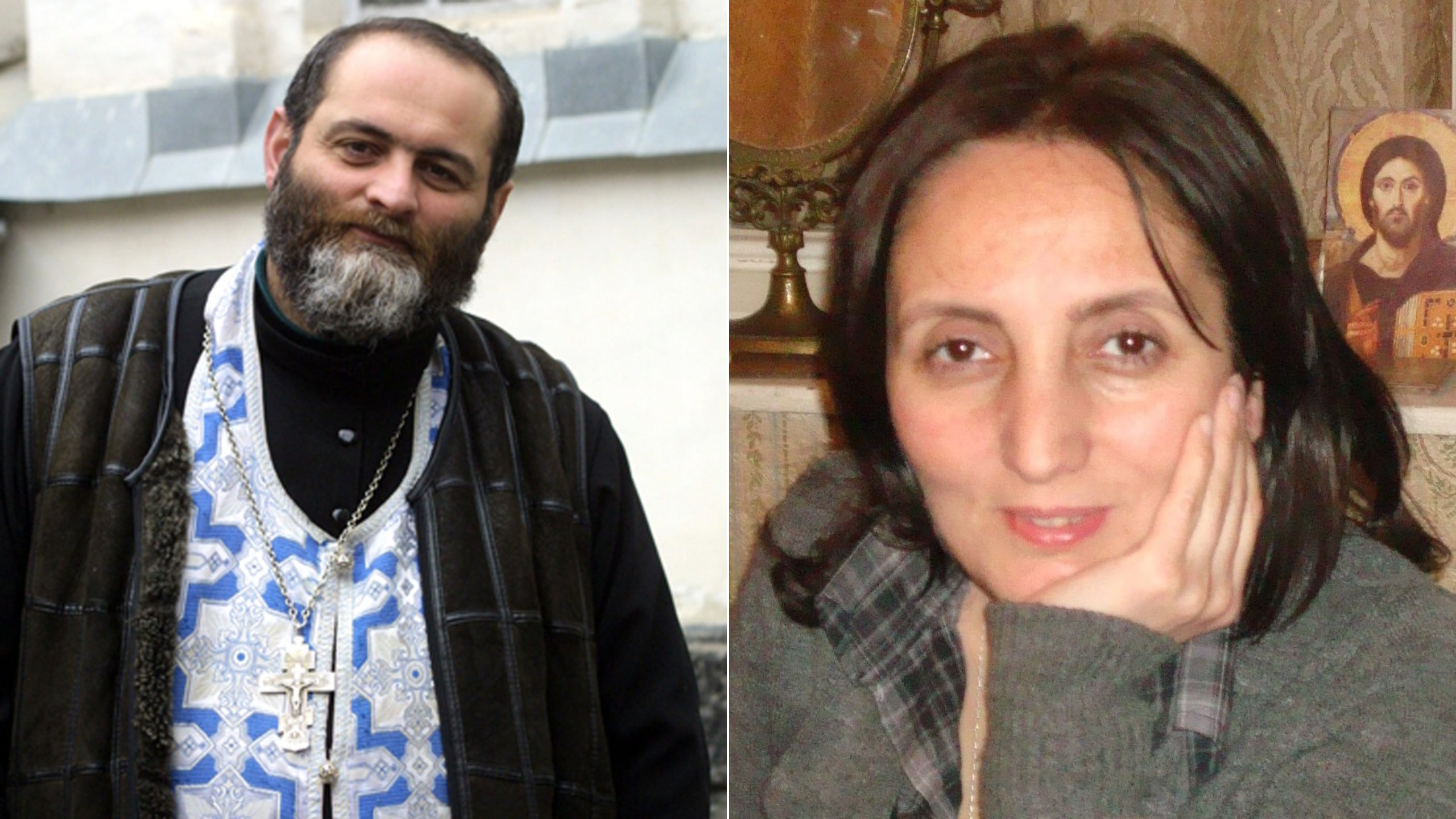 თამარ მამაცაშვილი და მამა კონსტანტინე