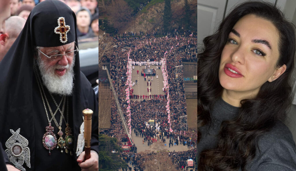 „უწმინდესმა თავისი მიძინებით ნათლად დაგვანახა, რომ გადაშენება არ გვიწერია… მე ამაყი ვარ ქართველი ერით, მადლობა უფალს რომ ქართველად დავიბადე!“ – ნინი შერმადინი მოქალაქეების მიერ პატრიარქისადმი მიგებულ პატივზე