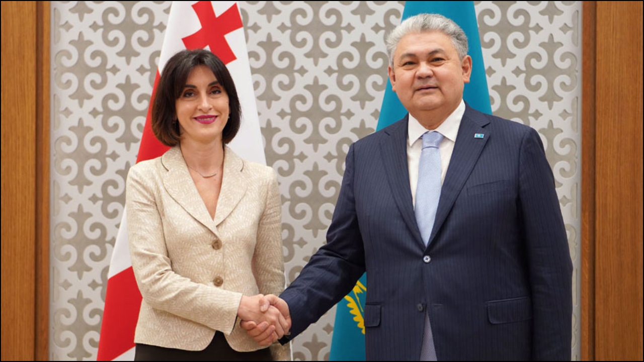 მაკა ბოჭორიშვილი ყაზახეთის საგარეო საქმეთა მინისტრი
