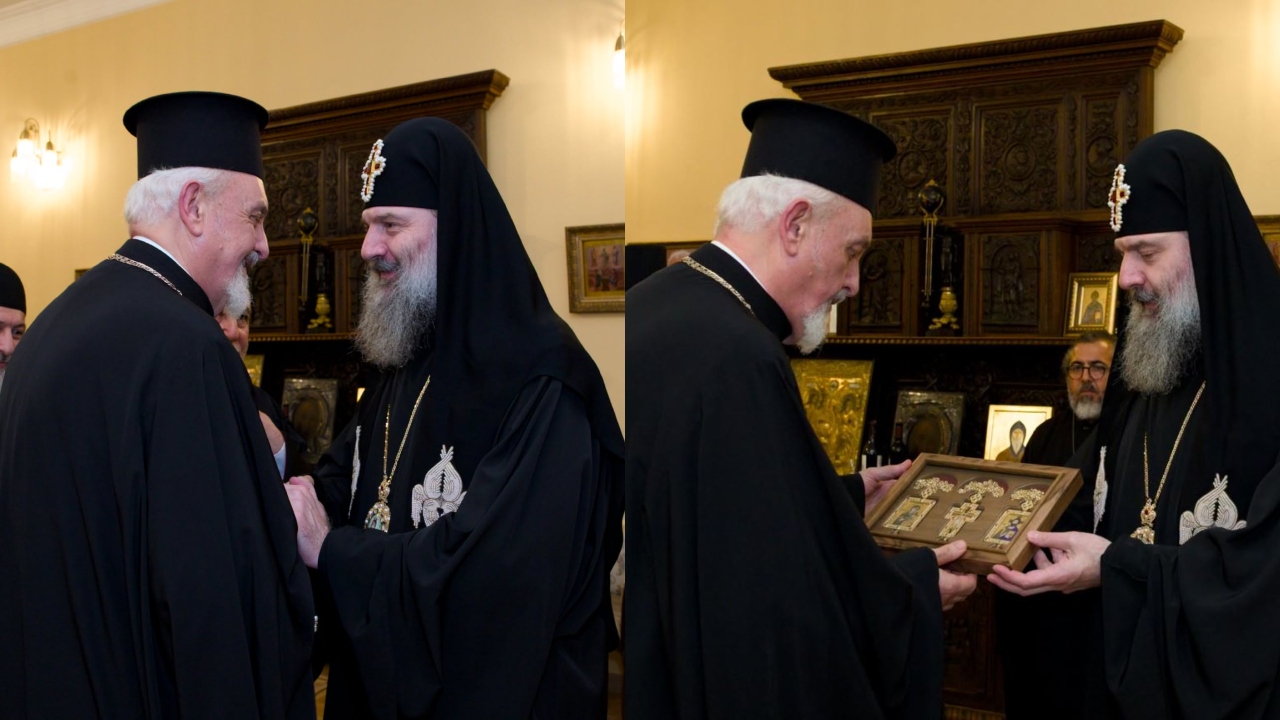 შიო მესამე მსოფლიო საპატრიარქოს წარმომადგენელთან შეხვედრა